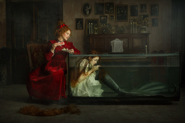 Photograph Nastasya Parshina Little Mermaid on One Eyeland